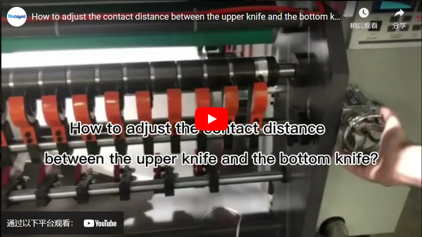 Wie kann man den Kontakt abstand zwischen dem oberen Messer und dem unteren Messer anpassen?