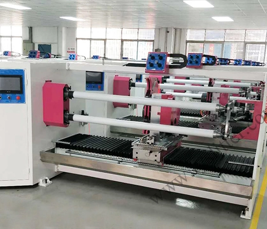 Charakter is tisch für LY-703 2 Wellen Klebeband Log Slitter Maschine