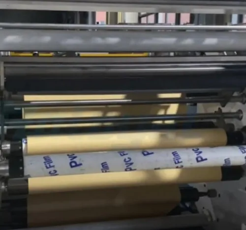 Voll automatische Rewaldwand-und Verpackungs linie | Automatisches Rewind-Cut-Push-Paket