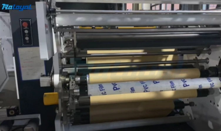 Voll automatische Rewaldwand-und Verpackungs linie | Automatisches Rewind-Cut-Push-Paket