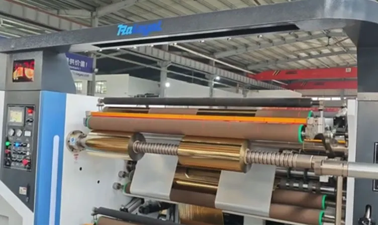 Raloyal TOP Serie Hochgeschwindigkeits-Rollenschneidmaschine für Kaltfolie